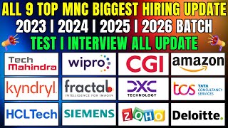 TCS, Amazon, HCLTech, Zoho Deloitte Biggest Hiring Update | Exam, Interview, BGC, DV, Offer, Joining