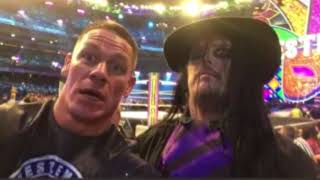 John Cena finds "The Undertaker" 😂😂😂