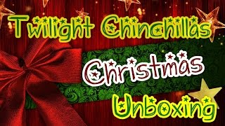 Twilight Chinchillas Huge Christmas Unboxing 2014!!! (Guinea Pig)