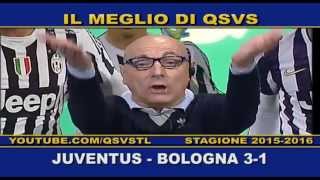 QSVS - I GOL DI JUVENTUS - BOLOGNA 3-1  - TELELOMBARDIA / TOP CALCIO 24