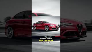 Did you know this about the alfa romeo giulia quadrifoglio😱🤯#supercar #automobile #carreview #cars