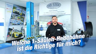 1 Säulen-Hebebühnen - Produktberatung von TWIN BUSCH®