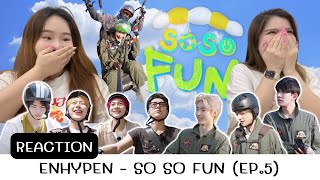 [REACTION] ENHYPEN (엔하이픈) 'SO SO FUN' EP.5 | TwininFrame