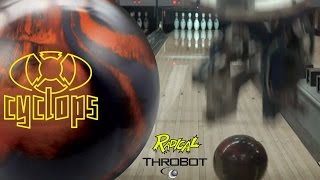 Radical Bowling - Cyclops // Throbot Ball Review // URD 04-18-17