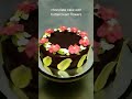 Chocolate Cake With Buttercream Flowers