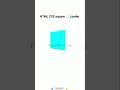 Square ⬜ Loader in Html CSS #htmlcss#htmltutorial #coding #programming #cssloader