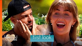 First Look: A game of Champagne Dares sees lips lock | Love Island All Stars