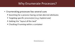 Module 02 01 Process Enumeration