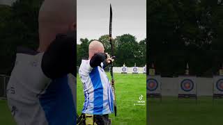 Barebow in Slow Motion at the National Tour Final 2023 🤩 #barebow #archery #shorts