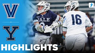 Villanova vs Yale | NCAA College Lacrosse | Highlights - February 15, 2025