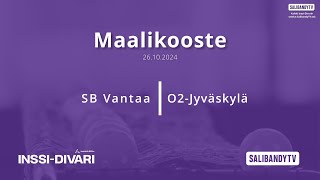 Maalikooste: SB Vantaa - O2 Jyväskylä (Inssi-Divari M)