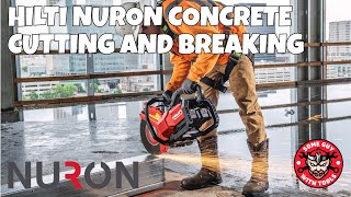 HILTI - NURON - Concrete Breaker and Cutoff Saw