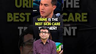 Is it okay to use urine on your face 😱?