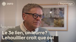 3e lien : « les gens de Lévis n'y croient plus », dit Lehouillier