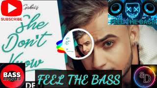 SHE DONT KNOW [BASS BOOSTED 8D] SONG || MILIND GABA || MUSIC MG || FEEL THE BASS CREATIONS||