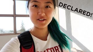 DECLARING MY MAJOR AT STANFORD!