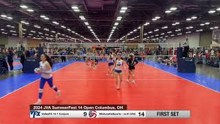 VolleyFX 14 Conjure vs Mintonette Sports m.41 2024 JVA SummerFest Game 2