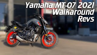 Yamaha MT-07 [2021] START UP / REVS / WALKAROUND