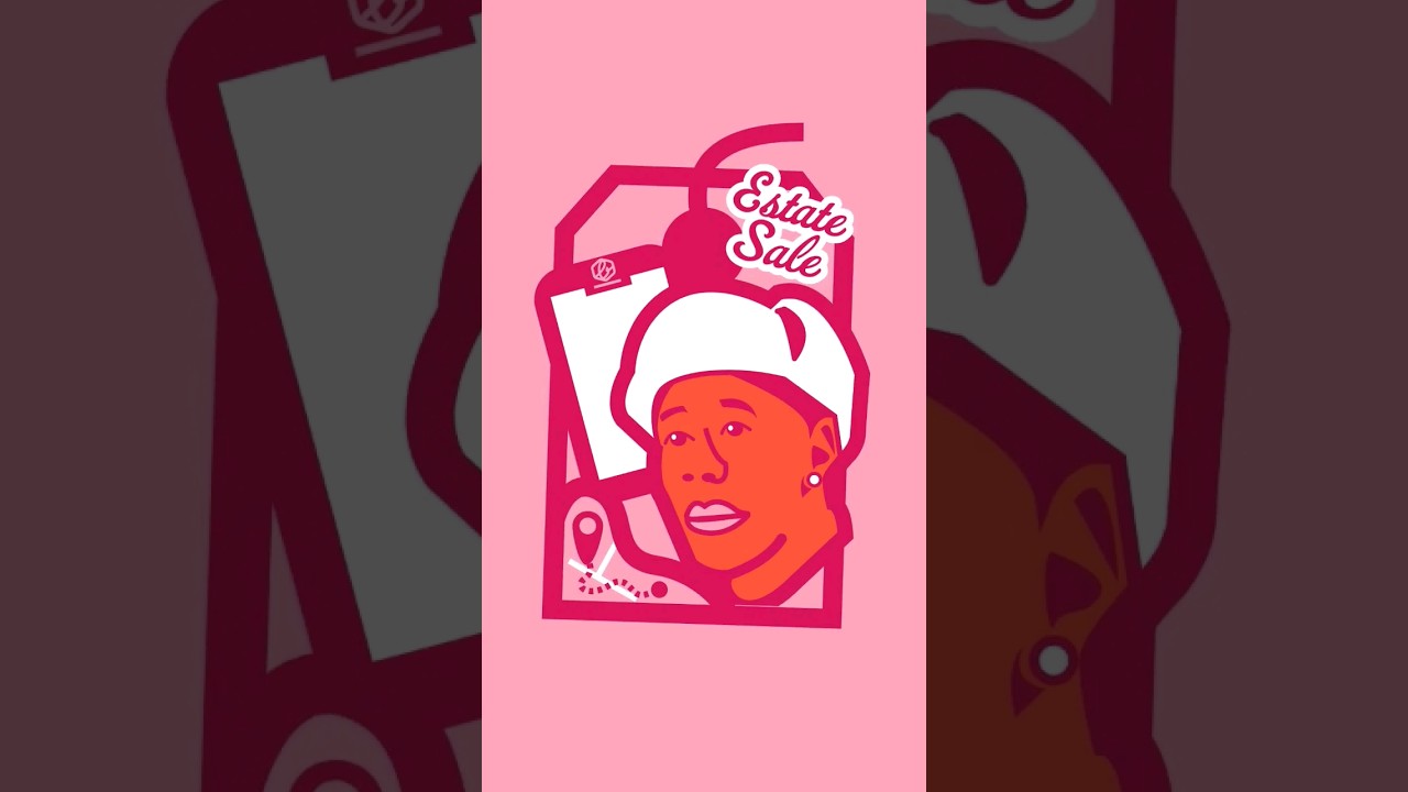 Tyler, The Creator CMIYGL ESTATE SALE Logo Animation #adobeillustrator ...