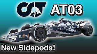 2022 AlphaTauri AT03 Technical Analysis! New Sidepods! F1 2022 Car Launch!