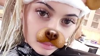 Kylie Jenner Is Platinum Blonde & It's Not a Wig!