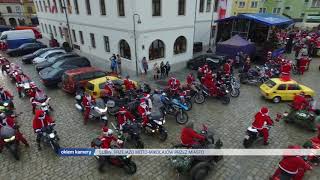 LUBIN. PRZEJAZD MOTO MIKOŁAJÓW PRZEZ MIASTO