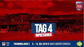 FCH im Trainingslager in Aigen 2019/20: Trainingsimpressionen und ein Besuch im Golfpark Böhmerwald