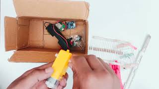 very cheap components unboxing bo motor heat shrink modules etc
