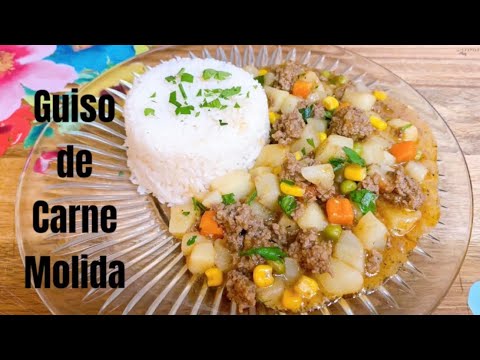 Guiso De Carne Molïda - YouTube