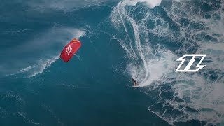 Jesse Richman Kitesurfing Big Waves at Ho‘okipa