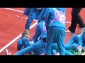 fancam 130128 chunji and changjo stretching @ idol athletics championship