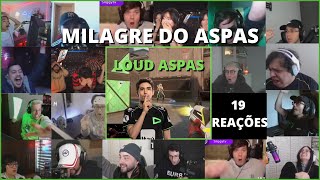 O MUNDO REAGINDO AO ROUND MILAGROSO DO ASPAS NO CHAMPIONS - LOUD X OPTIC GRANDE FINAL CHAMPIONS