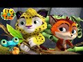 Autumn magic in the forest 🦁 Leo and Tig  LIVE 🔴 Funny Family Good Animated Cartoon for Kids