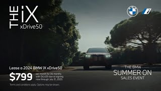 BMW 2024 iX xDrive50 (July 2023 Lease Offers)