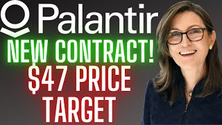 PLTR stock HEADING TO $47? Palantir got a NEW contract! Palantir stock news and price targets!