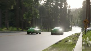 Peleando toda la carrera con el 911 RS de más de 1000CV en la primera ronda de la copa de naciones