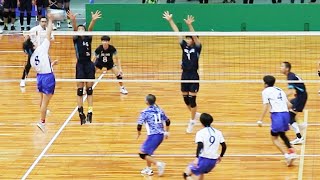 【JOC中学選抜バレー2023】大阪北選抜 vs 長崎選抜 第1セット＜男子バレーボール＞