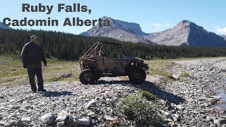 Cadomin, Alberta, 2020, Riding Box Canyon and Ruby Falls!!!