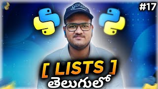 Python Lists in Telugu | Srk Codes!