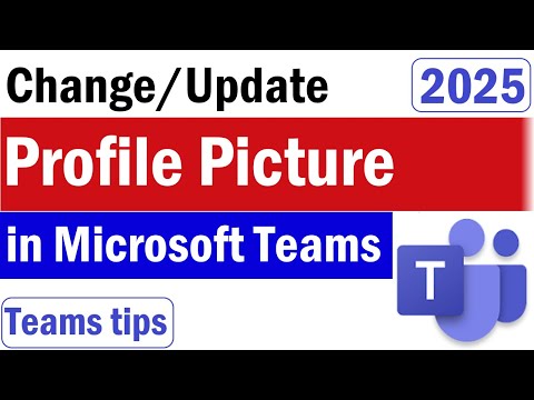 How to Change Profile picture in Microsoft Teams | How to Update Profile picture in Microsoft Teams