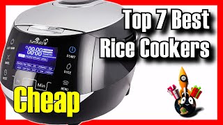 🍚🔥 TOP 7 BEST Budget Rice Cookers to Buy on Amazon [2024]✅[Cheap] Asian / Japanese / For Daly Use