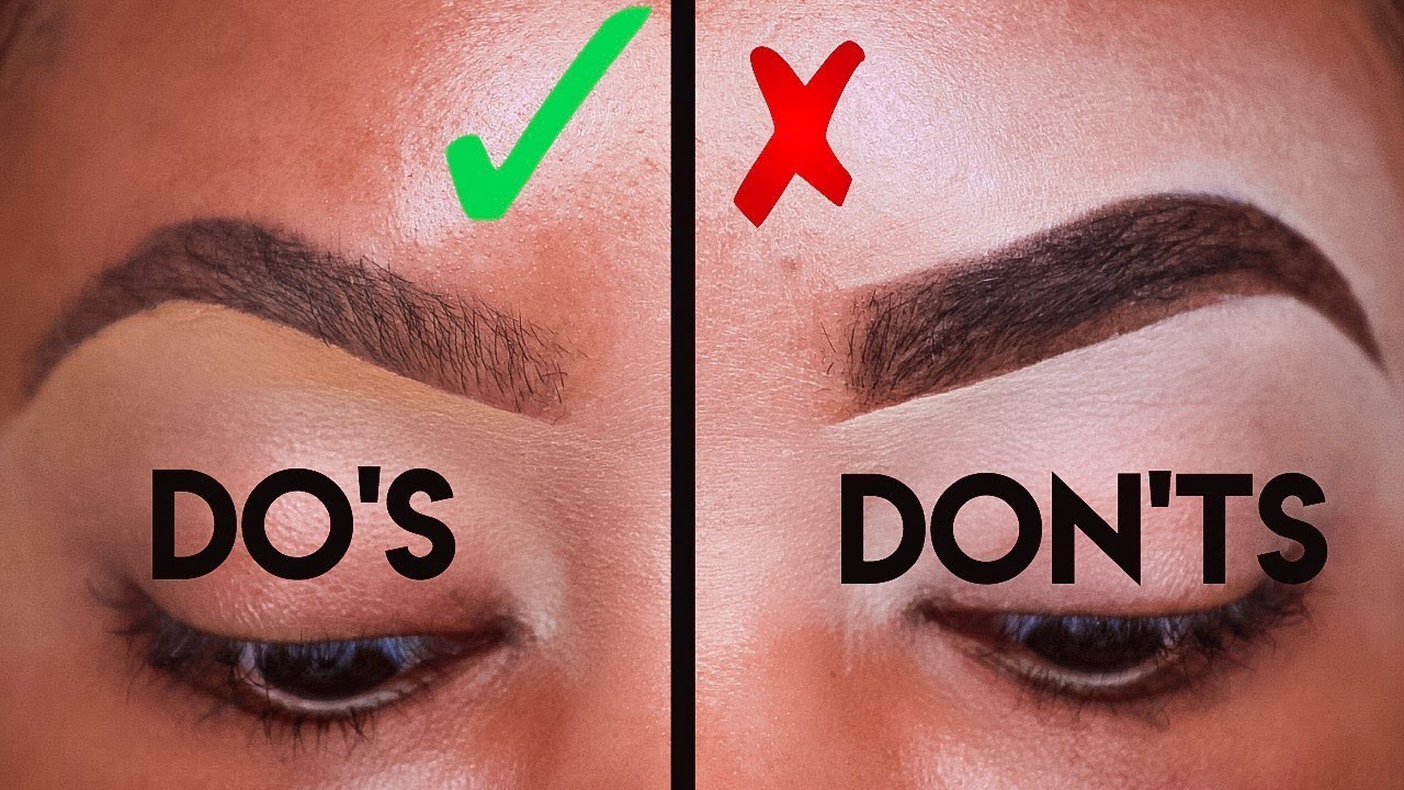 How To Draw Eyebrows Step By Makeup | Saubhaya Makeup