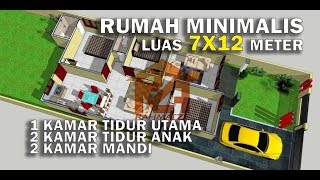80 Foto Desain Rumah Minimalis 7 X 12 Terlihat Cantik