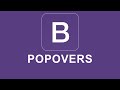 Bootstrap 4 Tutorial 49 - Popovers