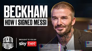 Beckham on Netflix Doc & Messi | Stick to Football EP 2