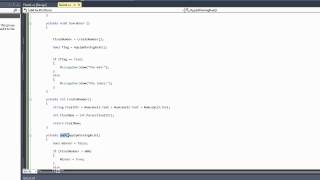 Code Modularization - Value Returning Methods