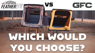 GoFast Superlite vs Featherlyte Outdoors Rooftop Tent Comparison