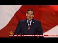 US Republican convention: Ted Cruz booed by Trump supporters