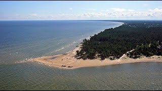 Мыс Колка - Балтийское море \u0026 Рижский залив / Cape Kolka - Baltic Sea \u0026 The Gulf of Riga