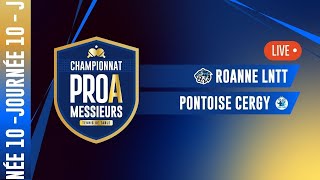 PRO A MESSIEURS | J10 | ROANNE LNTT vs PONTOISE CERGY